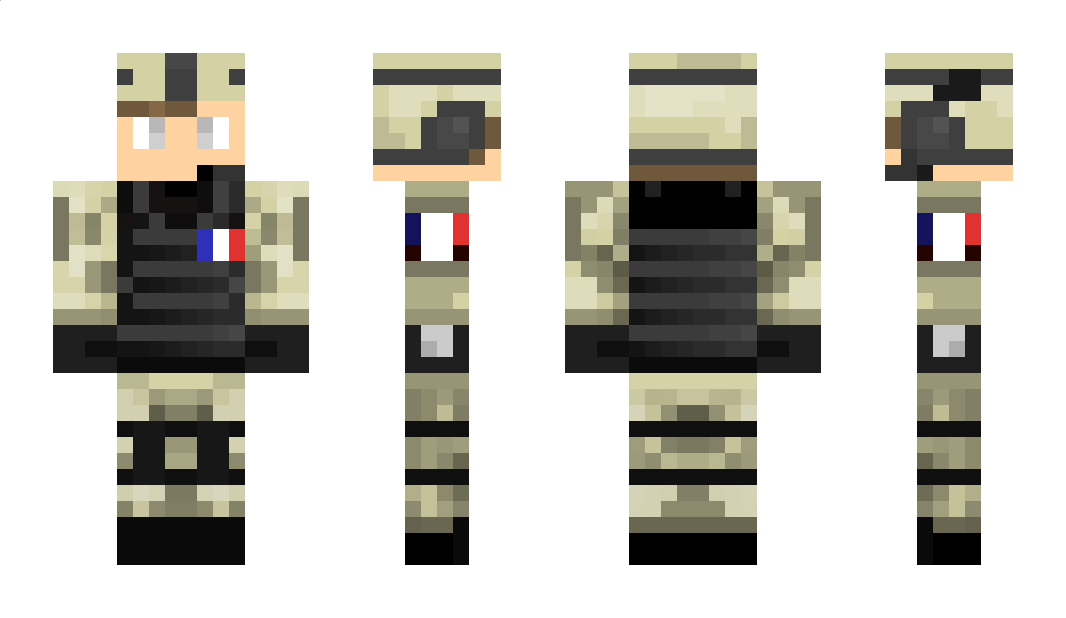 Aubin971 Minecraft Skin