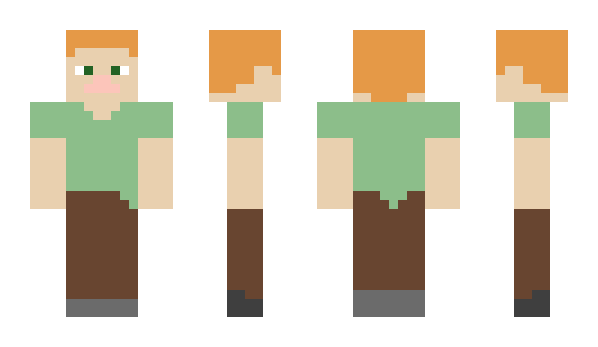AlexAndSteve Minecraft Skin