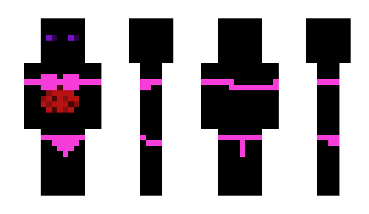 Kniffliger Minecraft Skin