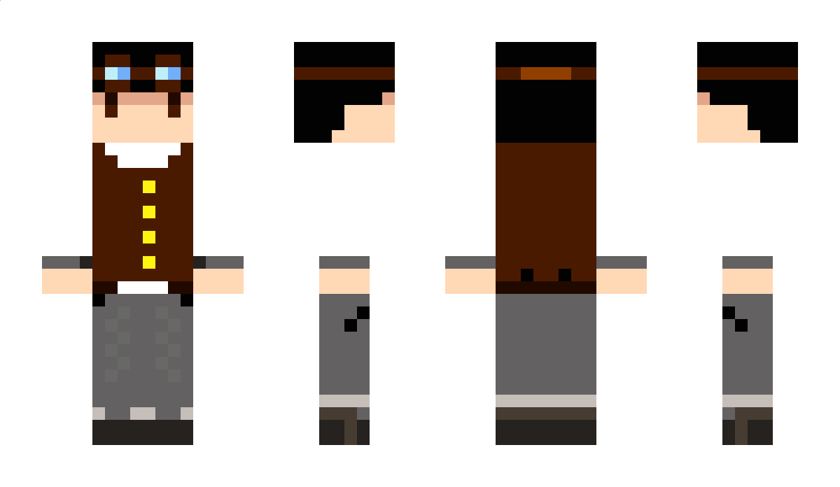 Piloto Minecraft Skin