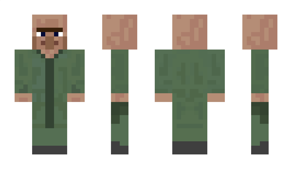 bequemer Minecraft Skin