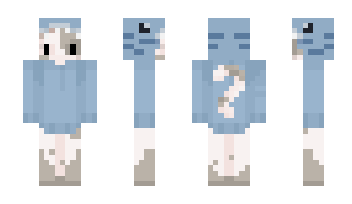 BlueSharkyx Minecraft Skin