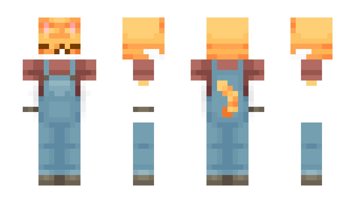 oranegcat Minecraft Skin