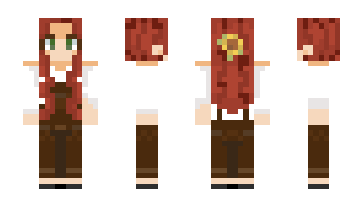 earthgirl Minecraft Skin