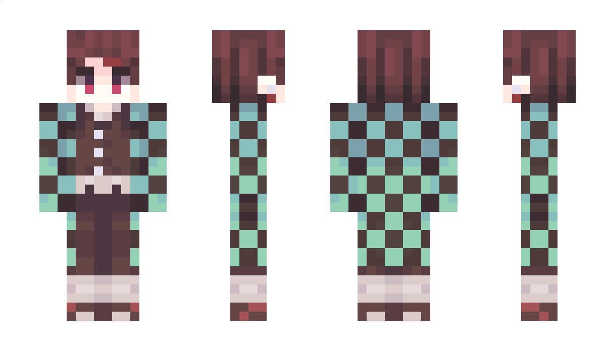 Tanjiru Minecraft Skin