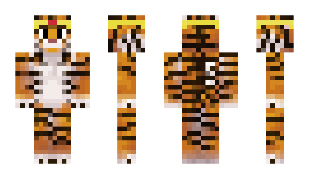 TigerWolfDragon Minecraft Skin