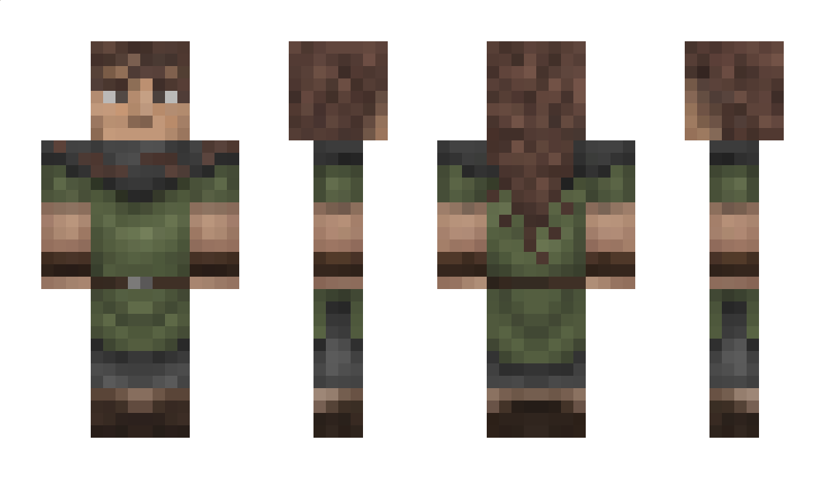 InflSanders Minecraft Skin