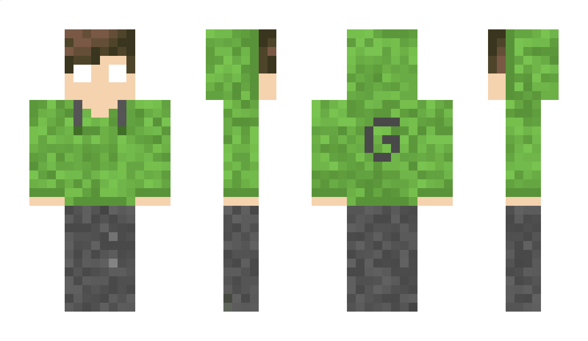 Gruenkanal Minecraft Skin