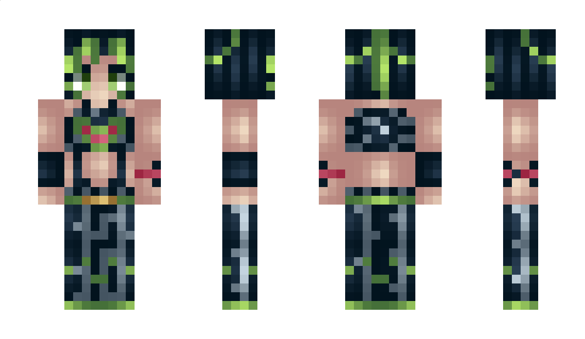 Jolyne Minecraft Skin