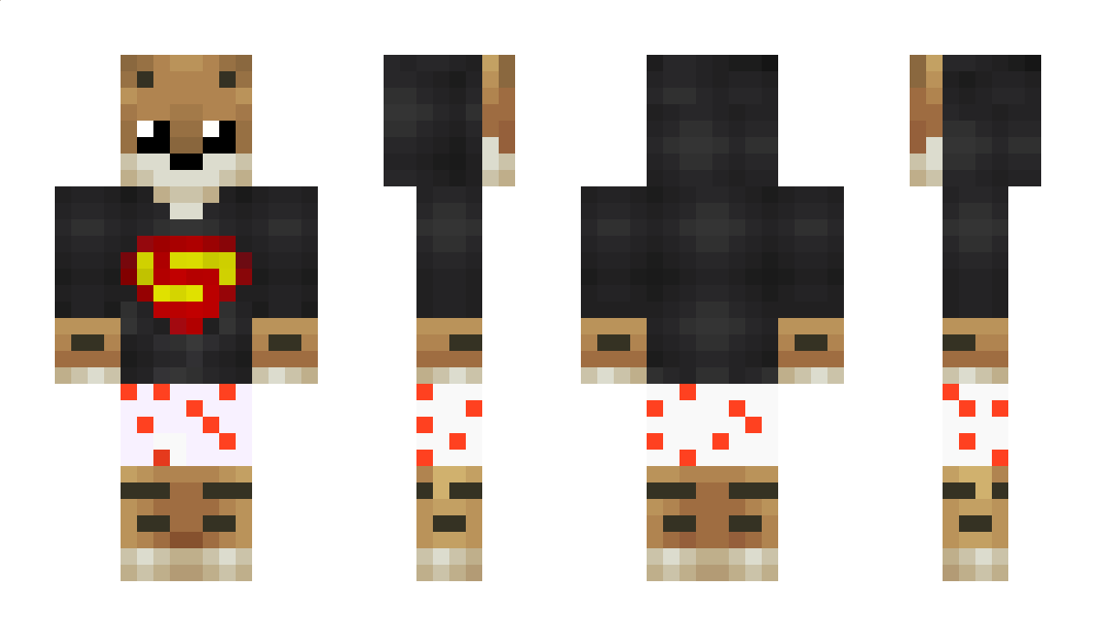 BrunoTheBear Minecraft Skin