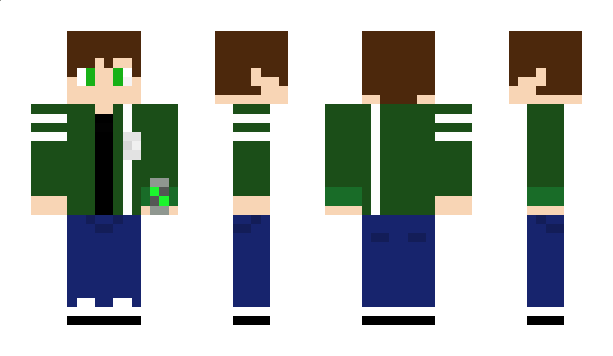 Ben10AlienForce Minecraft Skin