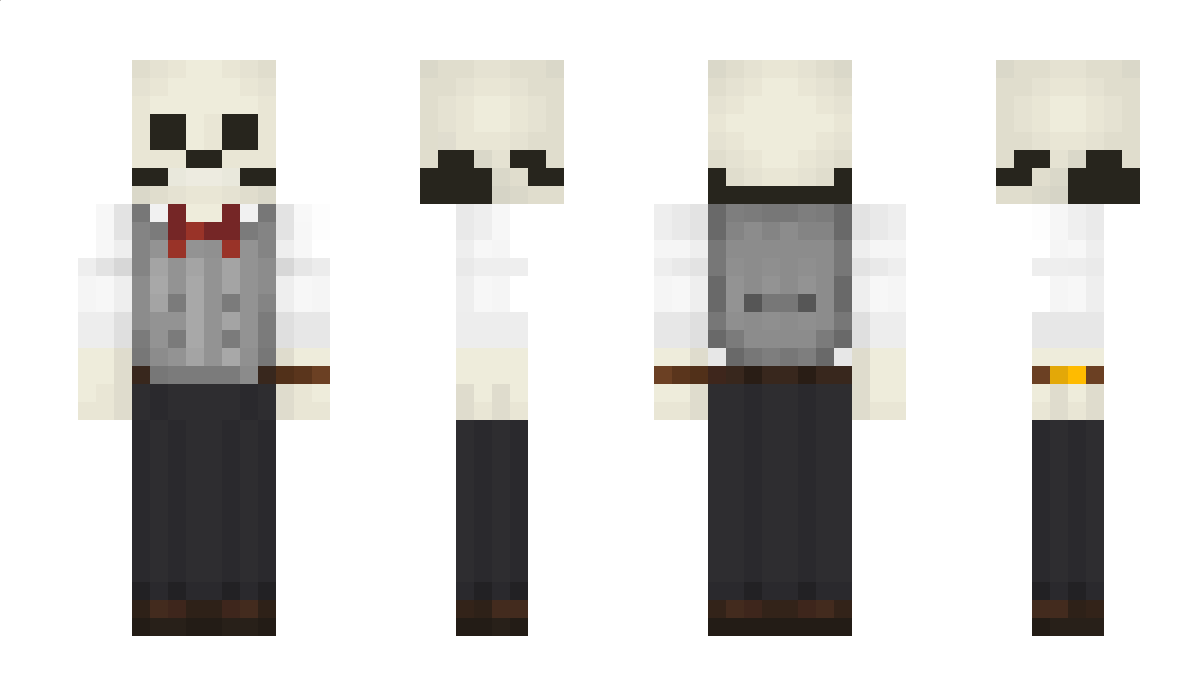 BusinessSkeleton Minecraft Skin