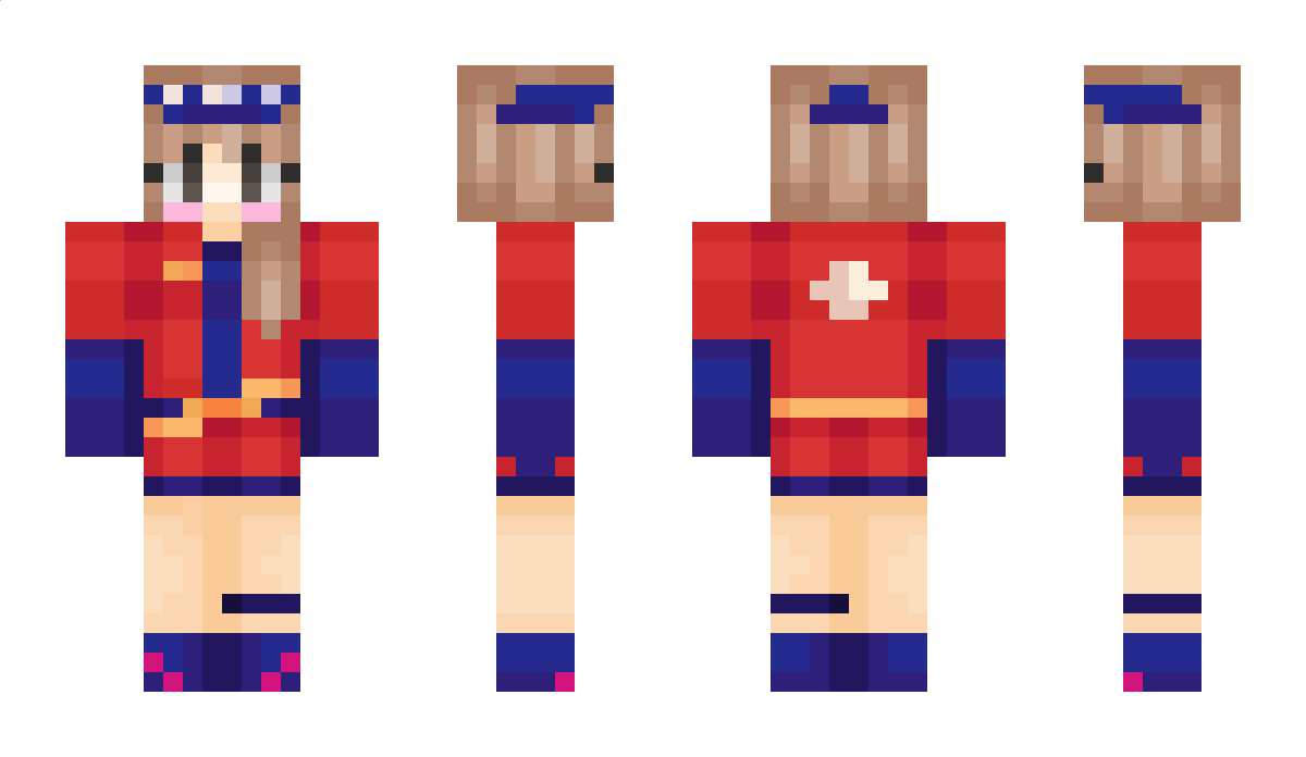 flamming Minecraft Skin