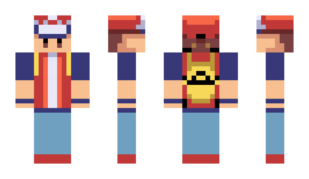 Vizzed_Red Minecraft Skin