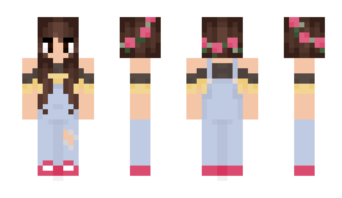 RoseLilyTV Minecraft Skin