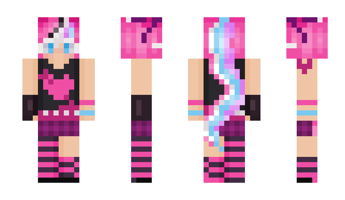 hakuryuuplush Minecraft Skin