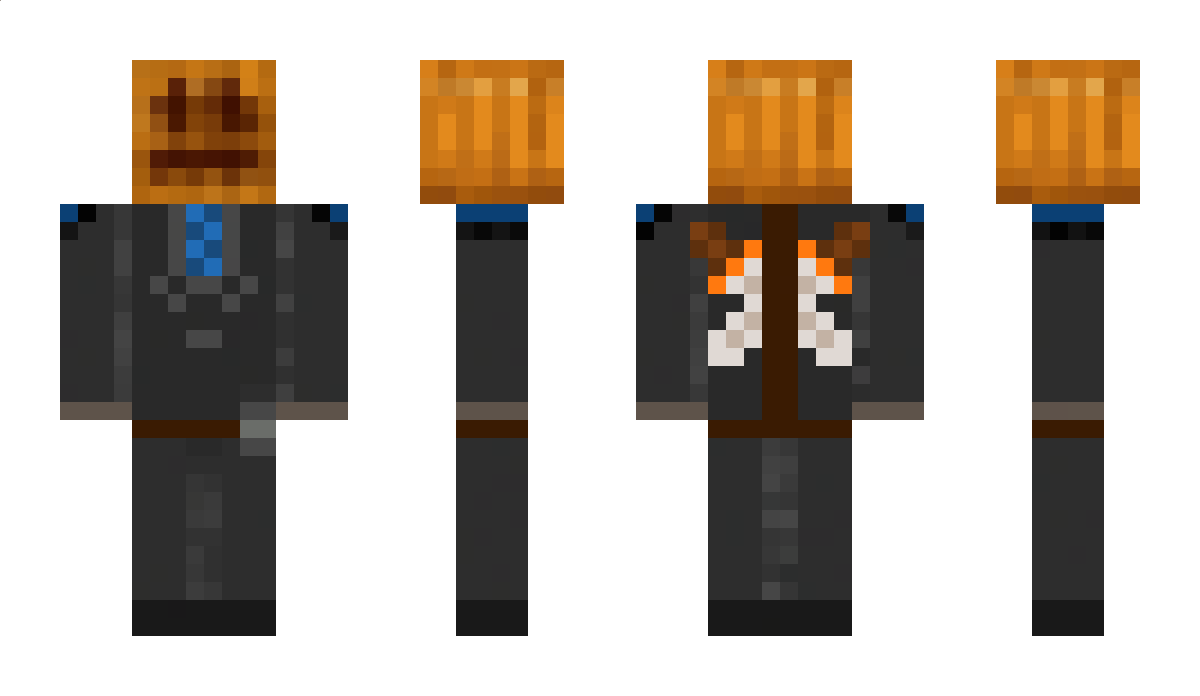 Sininen Minecraft Skin