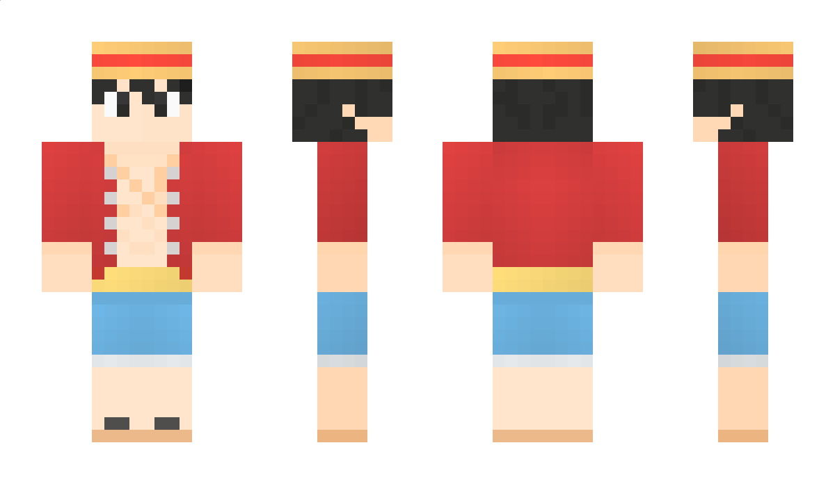 Luffy777 Minecraft Skin