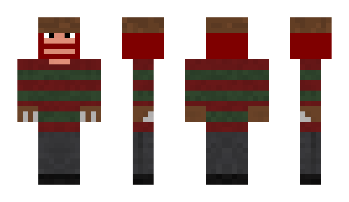 FreddyKruegar Minecraft Skin