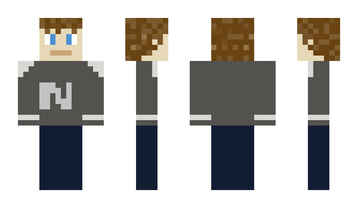 LetsNoviqTV Minecraft Skin