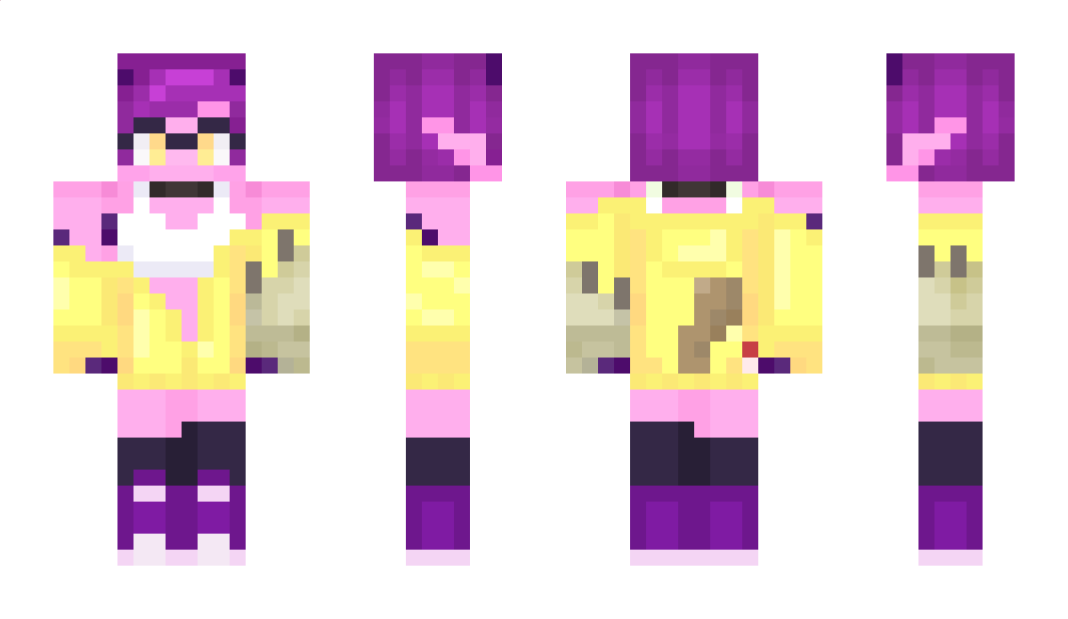 Axoleah Minecraft Skin