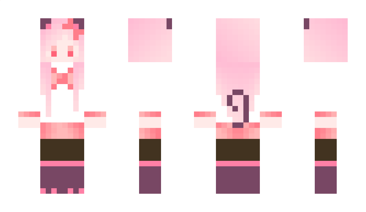 pinkcat Minecraft Skin