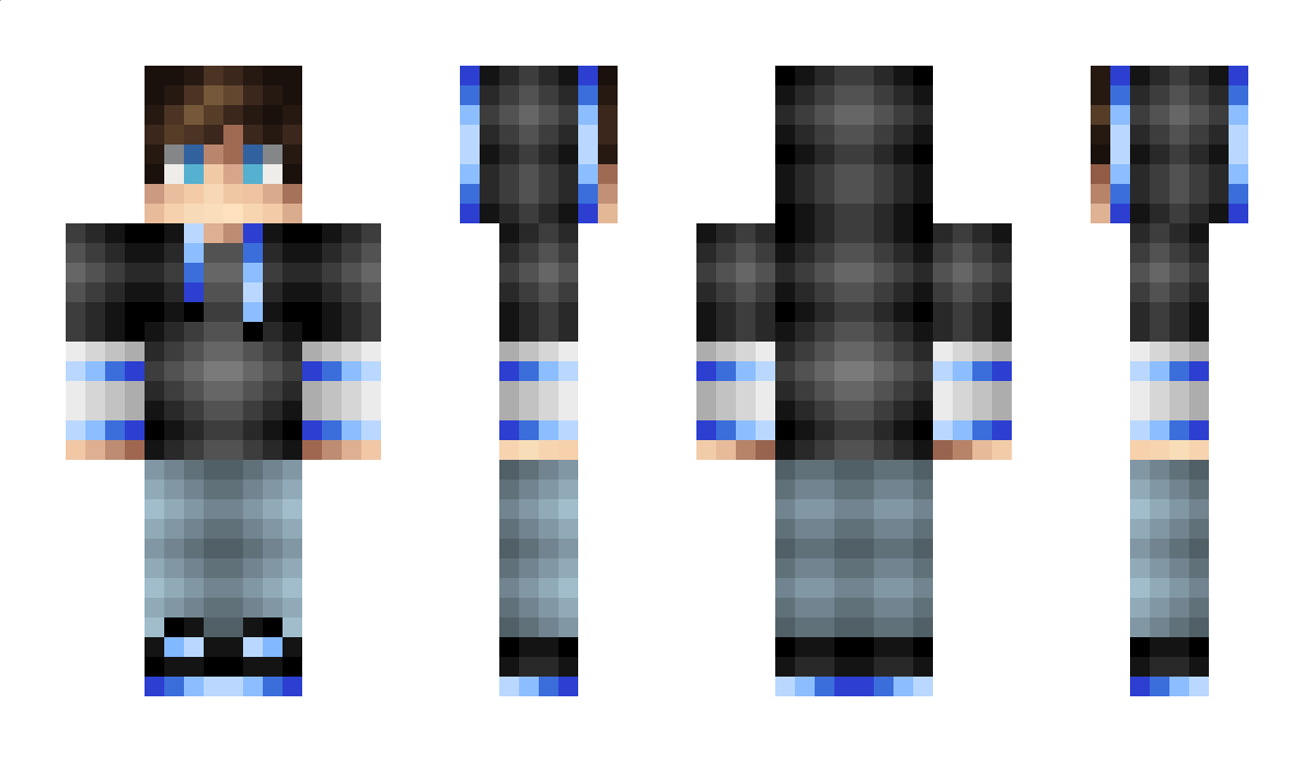 BlueYT Minecraft Skin