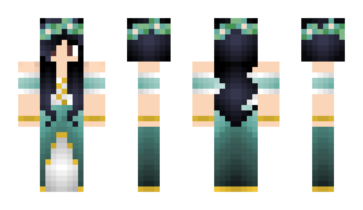 Blackhairgirl Minecraft Skin