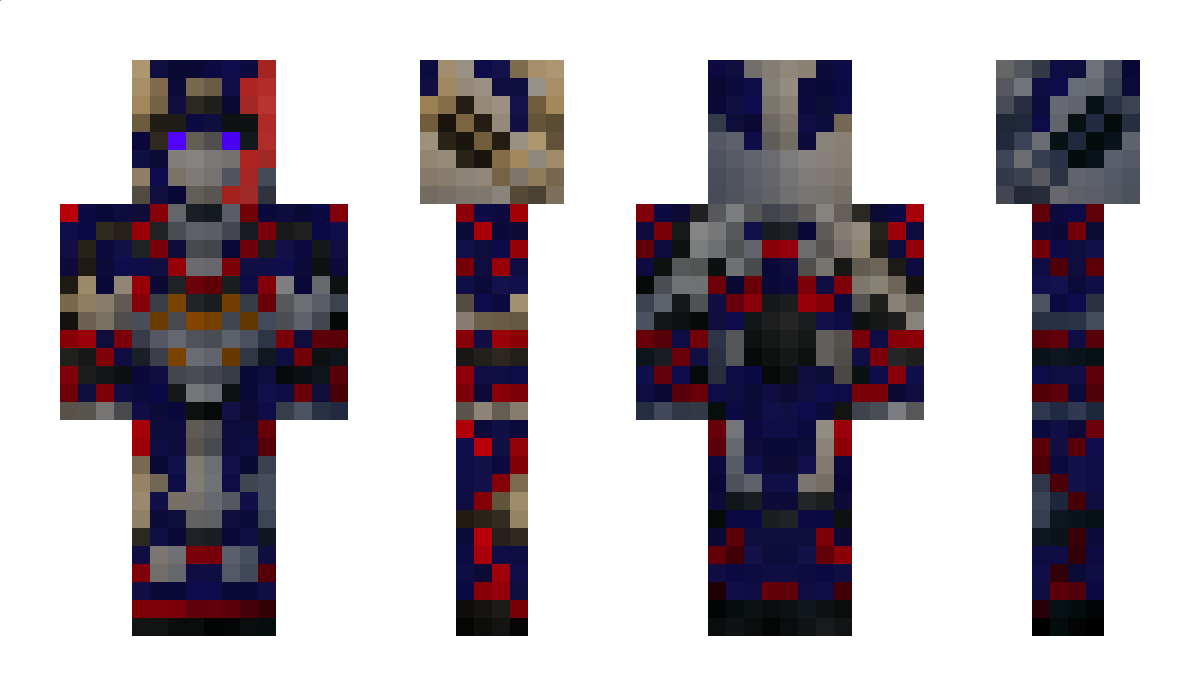 Optimus_primus Minecraft Skin