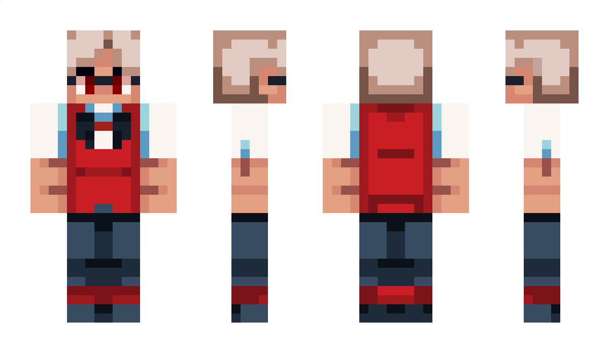 Reyzer_White Minecraft Skin