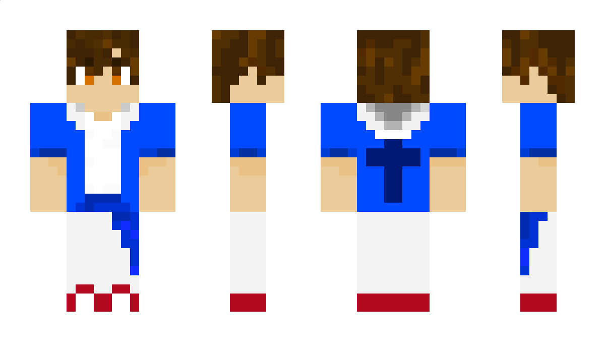 BlueIsSUPER Minecraft Skin
