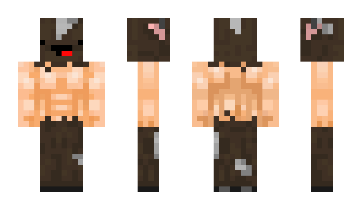 RusherFag Minecraft Skin