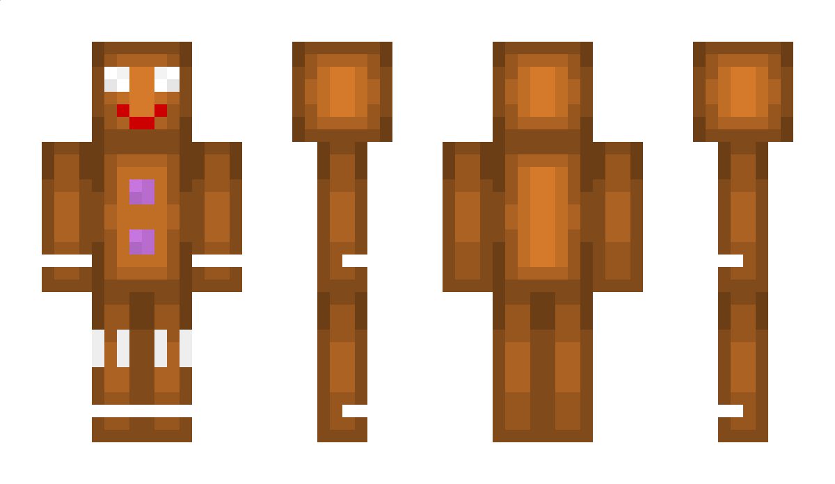 Gingerbread12345 Minecraft Skin