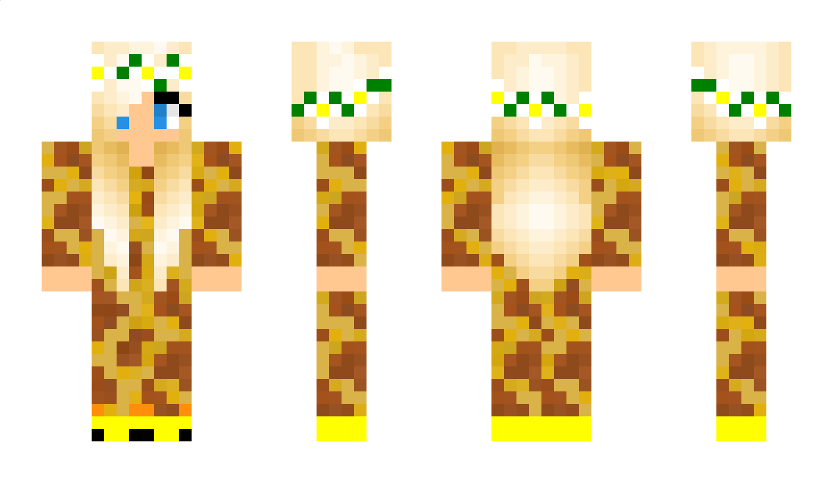 GiraffeQueenUK Minecraft Skin
