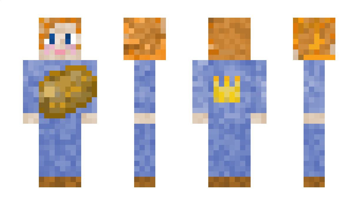 Kartoffelprinces Minecraft Skin