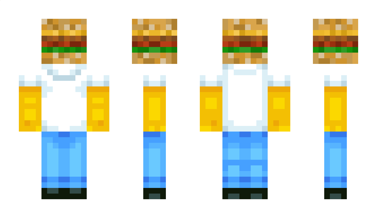 Hamberger Minecraft Skin