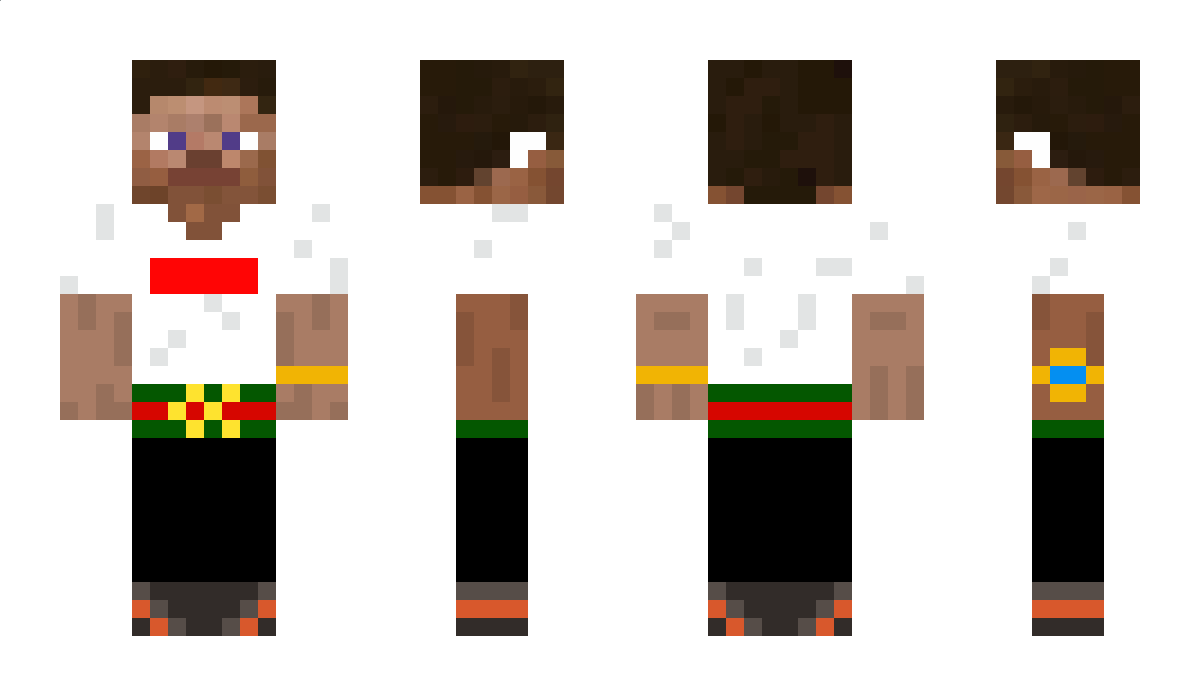 drippy_steve Minecraft Skin