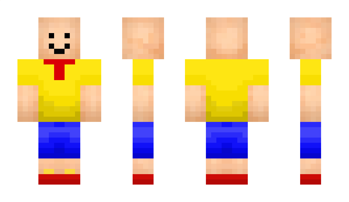 Glatze Minecraft Skin