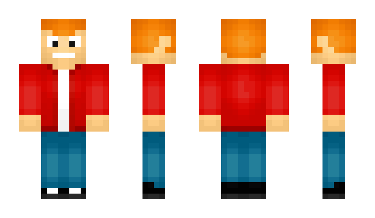 Philip_J_Fry Minecraft Skin