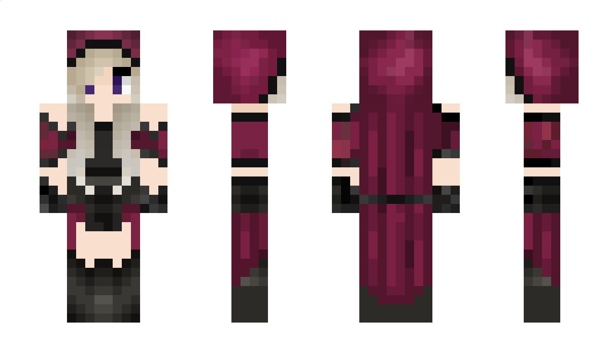 Mija_Black Minecraft Skin