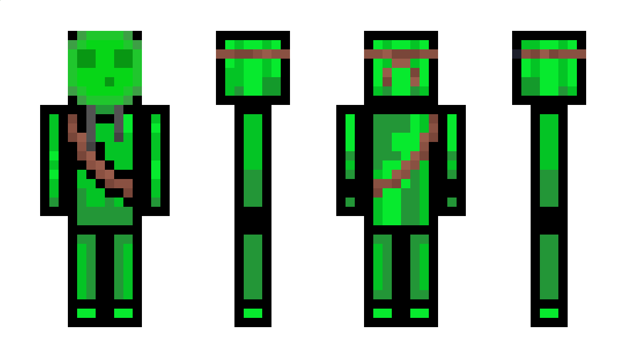 SlimeWarrior Minecraft Skin