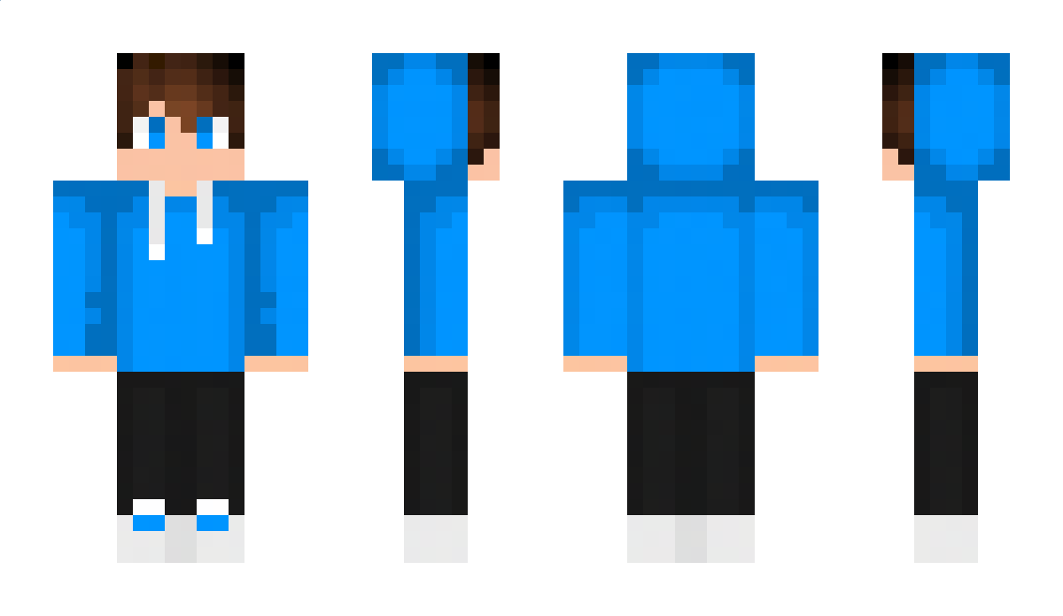 EleverBlue Minecraft Skin