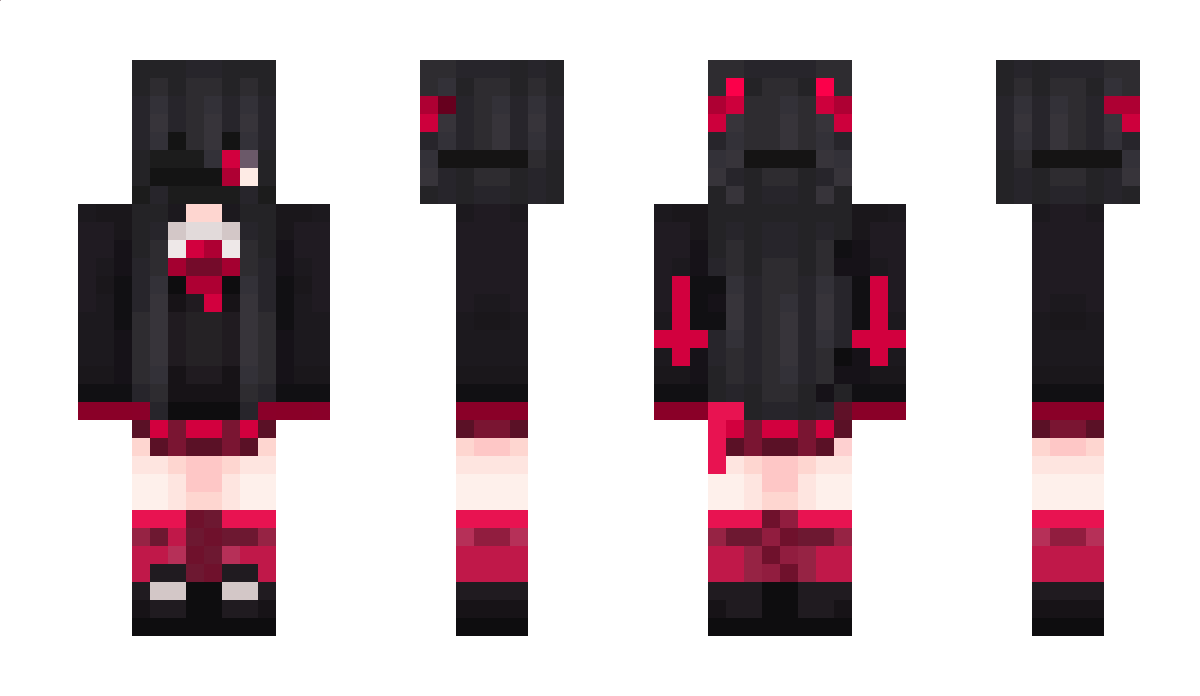 HotGothEgirI Minecraft Skin