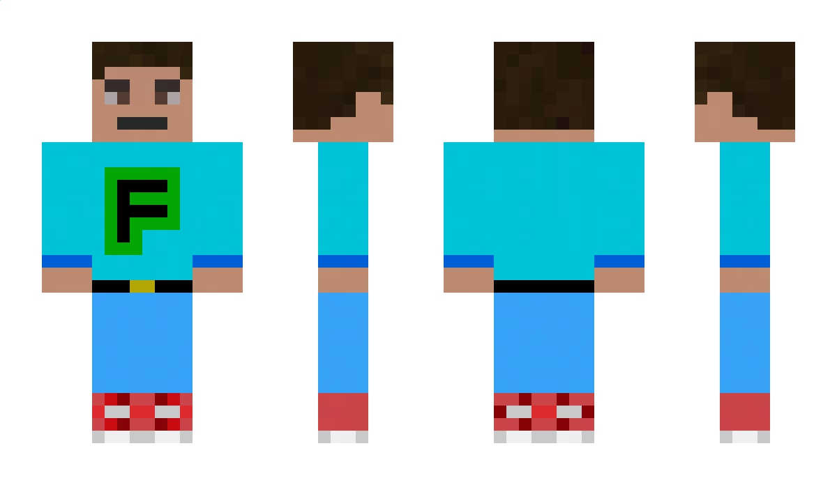 PressF Minecraft Skin