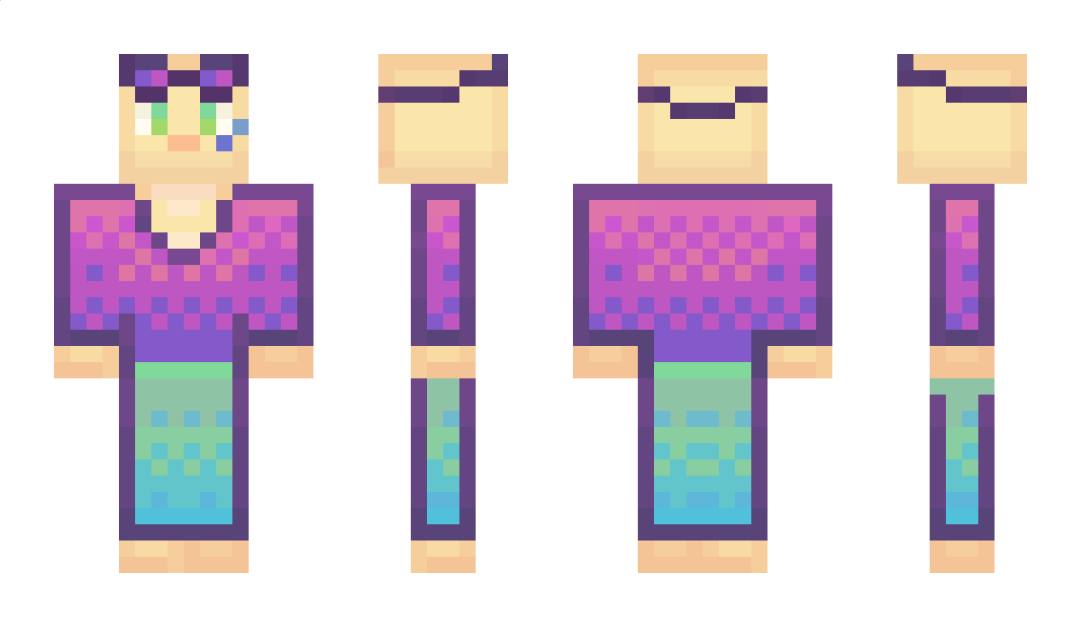 WtrBLUE Minecraft Skin