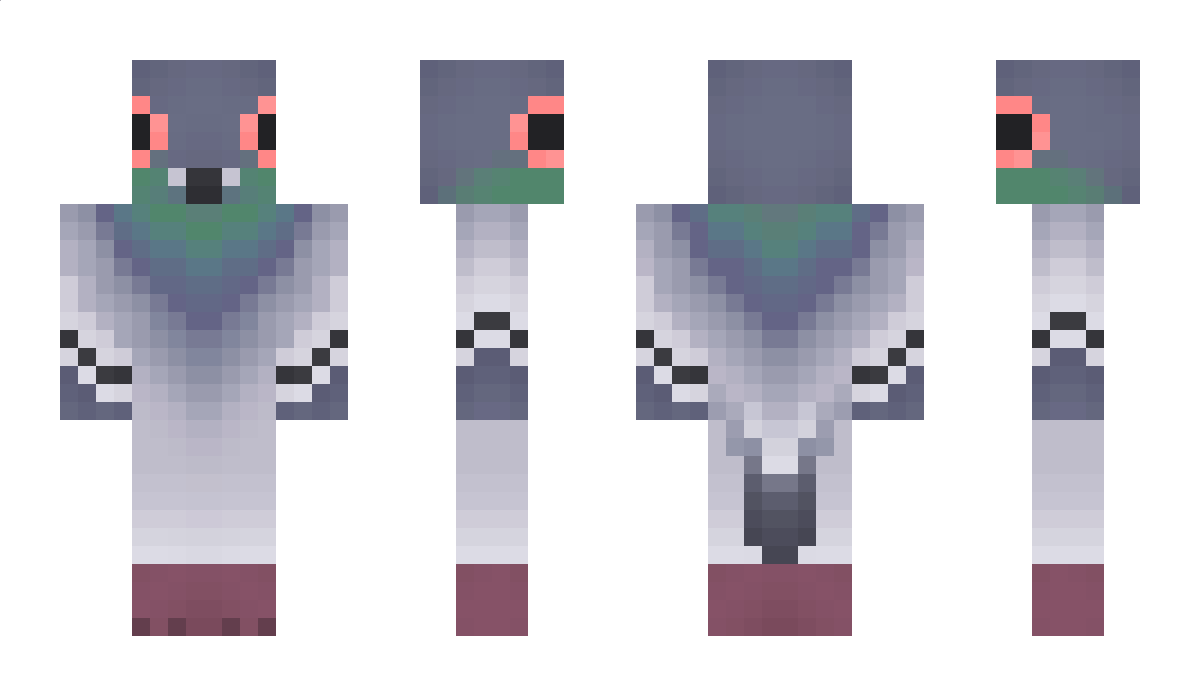 MuslimPigeon Minecraft Skin