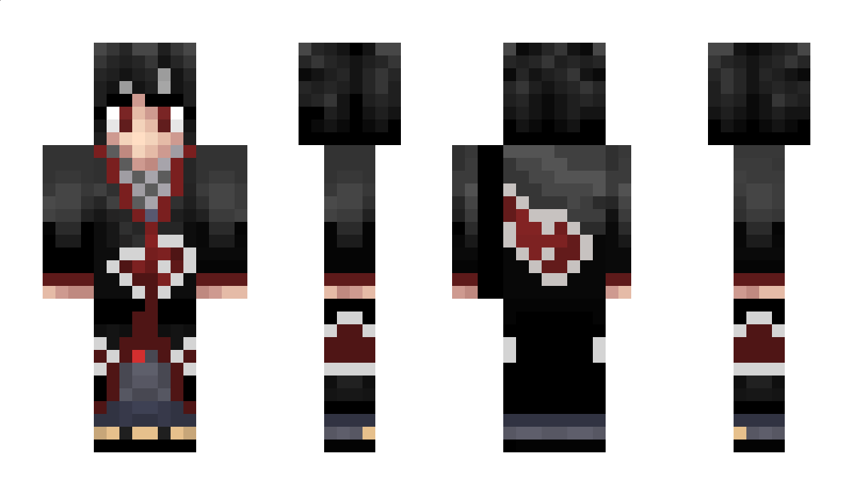 UchihaItachi Minecraft Skin