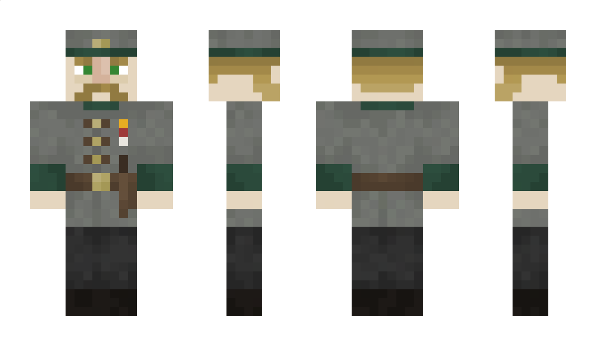 KapitanBach Minecraft Skin