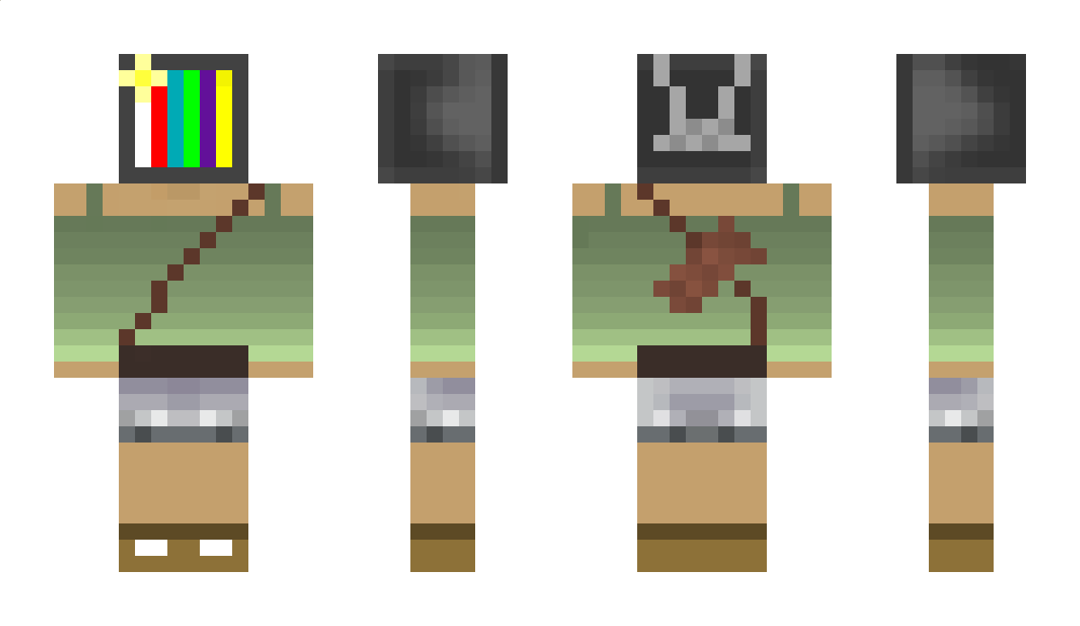 TVgirl Minecraft Skin