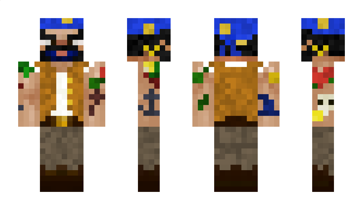 Blaubart Minecraft Skin